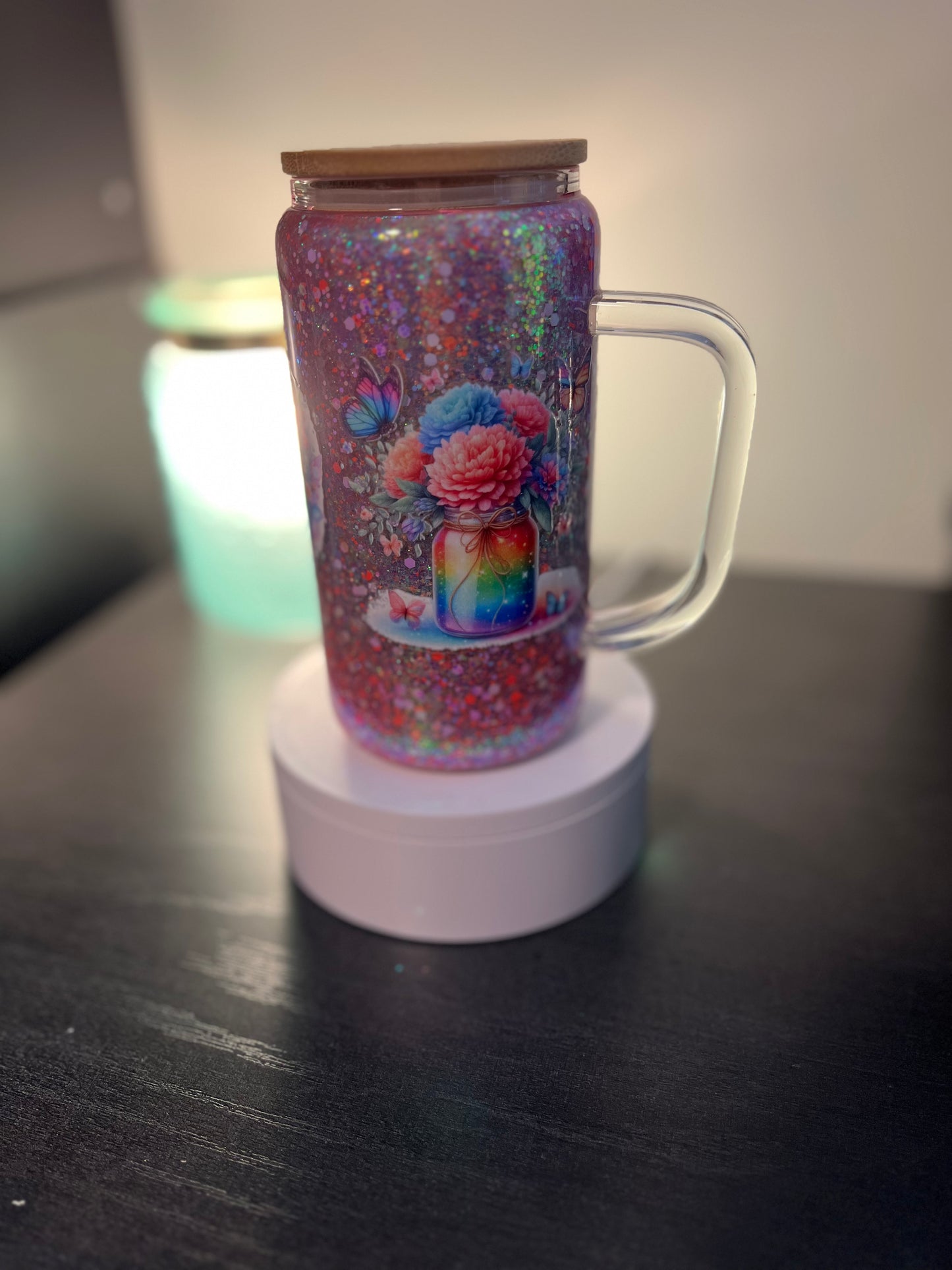 16oz glass