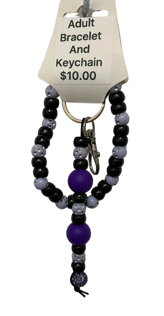 Bracelet and keychain