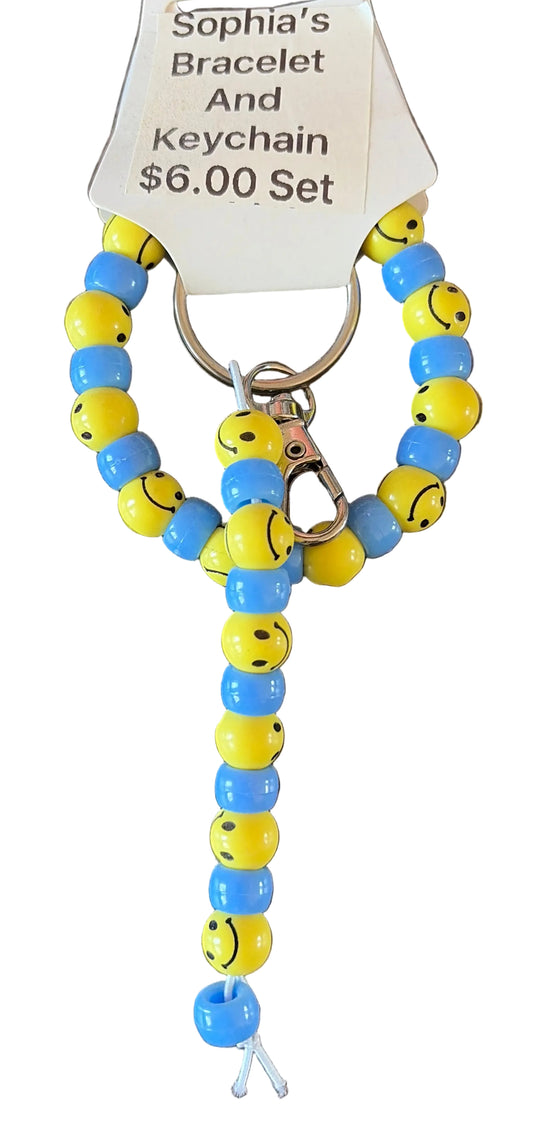 Bracelet and keychain (kids)