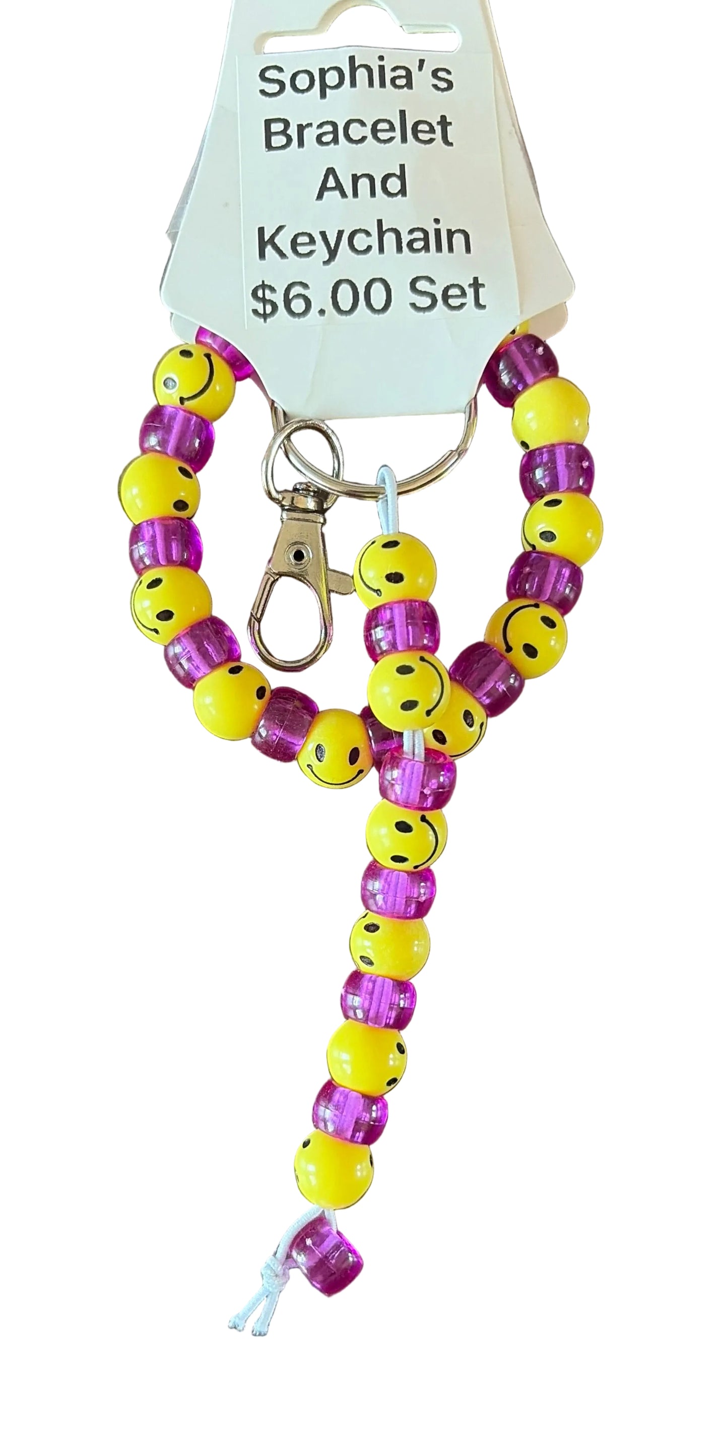 Bracelet and keychain (kids)