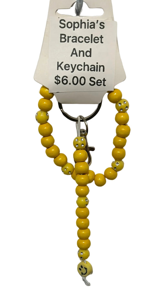 Bracelet and keychain (kids)