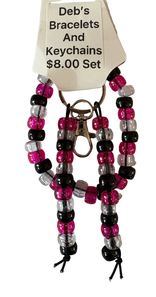 Bracelet and keychain (adults)