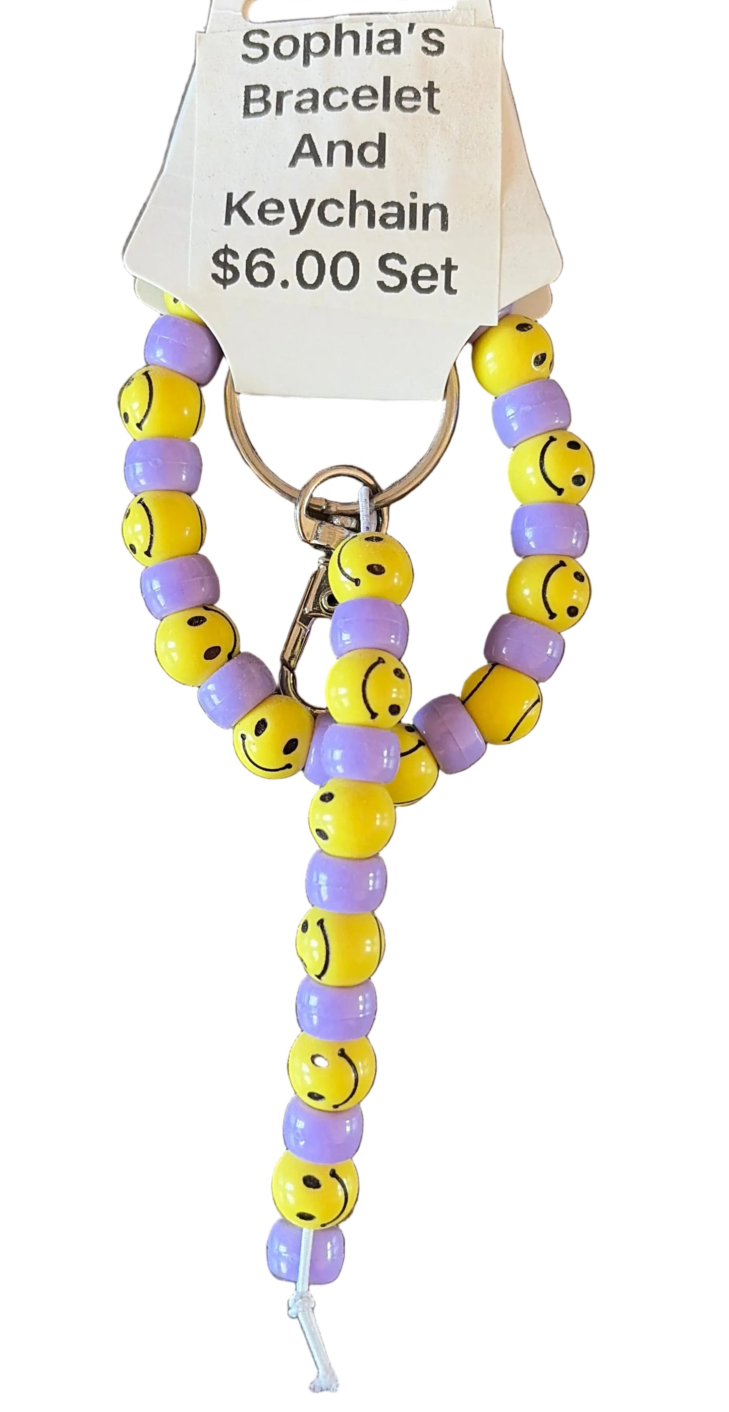 Bracelet and keychain (kids)
